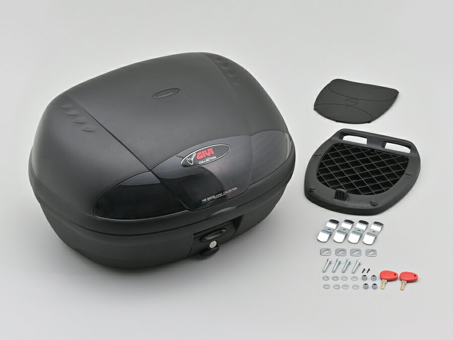 DAYTONA GIVI E450N2Wトップケース 未塗装ブラック 61417