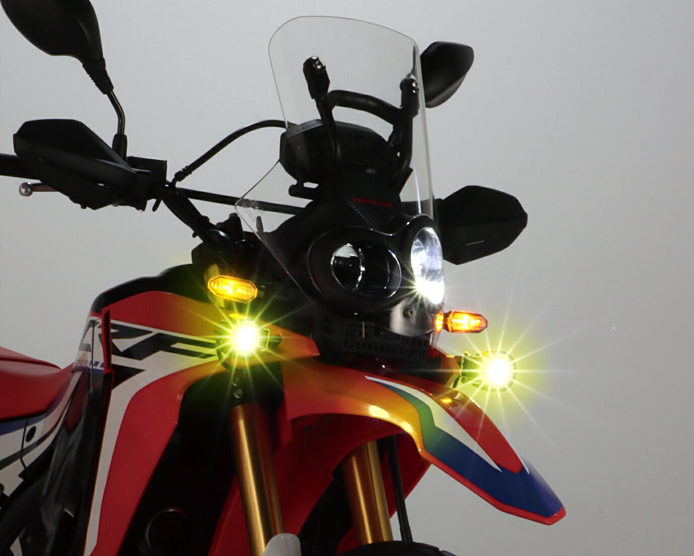 KITACO（キタコ） HONDA CRF250RALLY LEDシャトルビームKIT（ライムイエロー） 800...