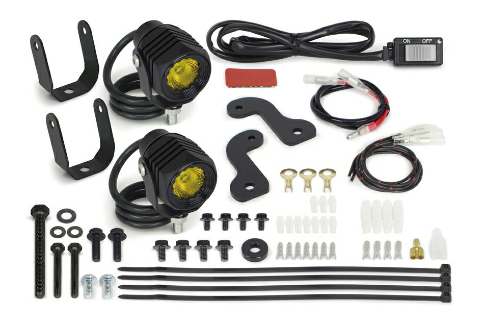 スペシャルパーツ武川 スーパーカブ50 110 LEDフォグランプキット3.0(950/レモンイエロー) (2個入) 05-08-0675