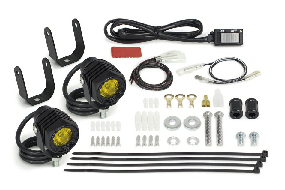 Swing Arm - スペシャルパーツ武川 CB125R(JC79/JC91) LEDフォグランプキット3.0(950/レモンイエロー)(2個入) 05-08-0676