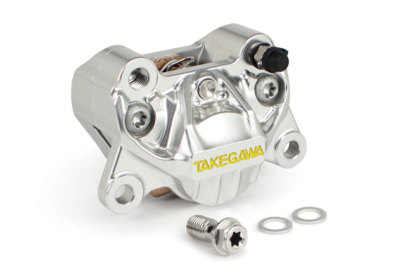 スペシャルパーツ武川 アルミビレット2POTキャリパー(シルバー) 06-08-0267