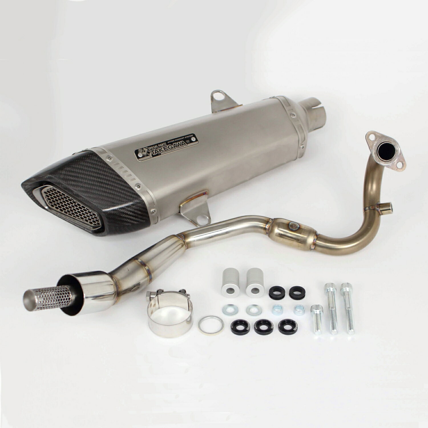 スペシャルパーツ武川 HONDA ADV160 ハイパースポーツマフラー 04-02-0021