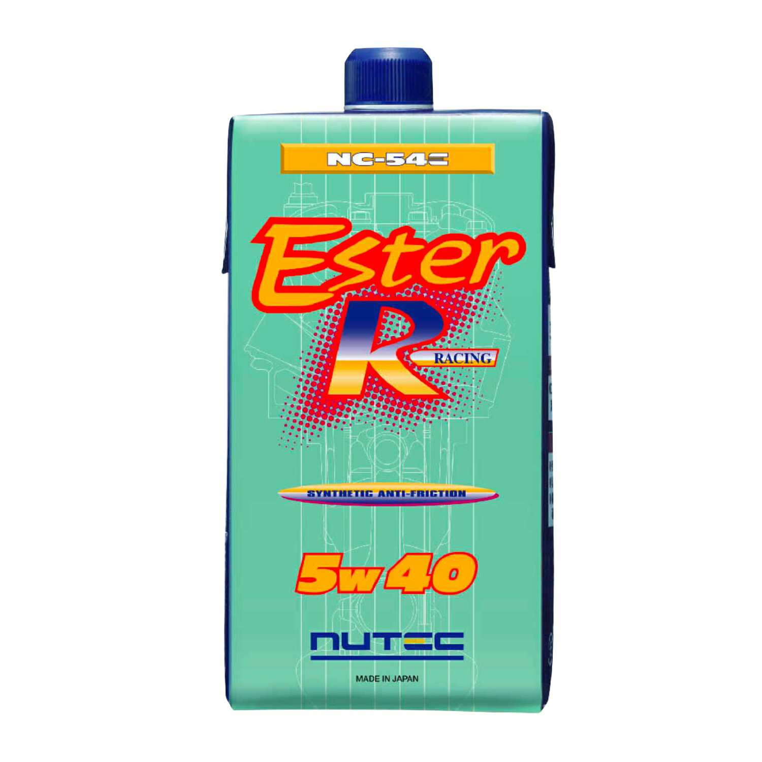NUTEC NC-54E ESTER RACING エンジンオイル 5W-40