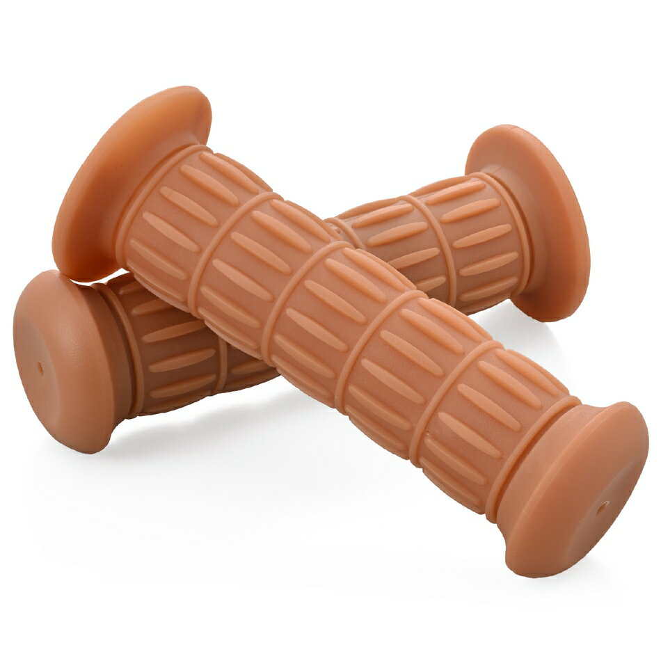 后钢架 - DAYTONA GRIPPY GRIP GG-D-CLASSIC（全長128mm / エンド非貫通） 生ゴム色 61790