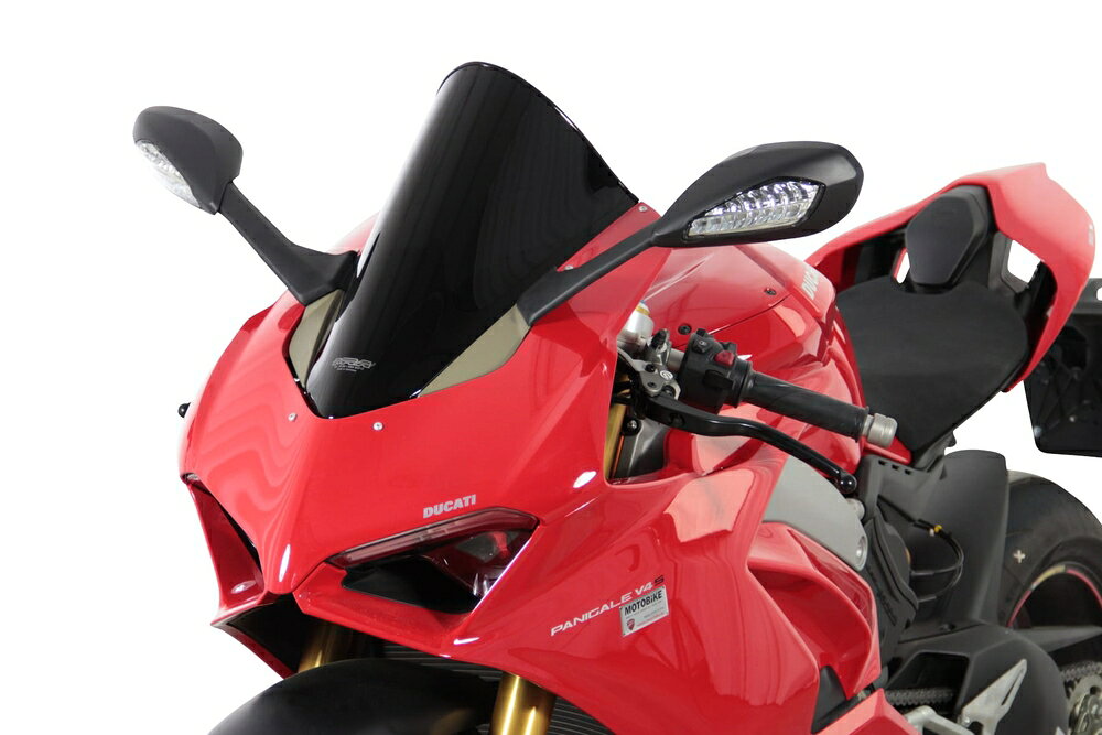 MRA PANIGALE V4/S 18-19 PANIGALE V2 20-24 スクリーン レーシング ブラック MR827K