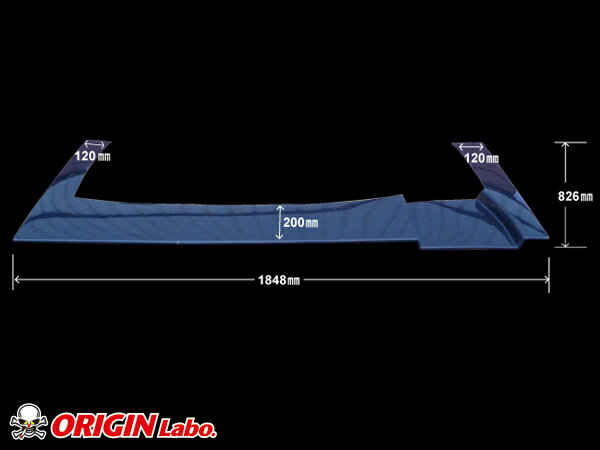 100系 チェイサー全年式 リアアンダーパネル カーボン製 オリジン ORIGIN Labo オリジンラボ エアロ カー用品 外装 エクステリア リア バンパー ハーフスポイラー ハーフ スポイラー 冷却 張り出し 100系 CHASER