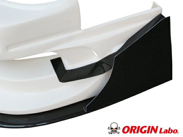 Rakuten - S13 シルビア カーボン製 フロントカナード オリジン ORIGIN Labo オリジンラボ エアロ カスタム パーツ カー用品 外装 エクステリア バンパー ハーフスポイラー ハーフ スポイラー 冷却 張り出し えすいちさん SILVIA