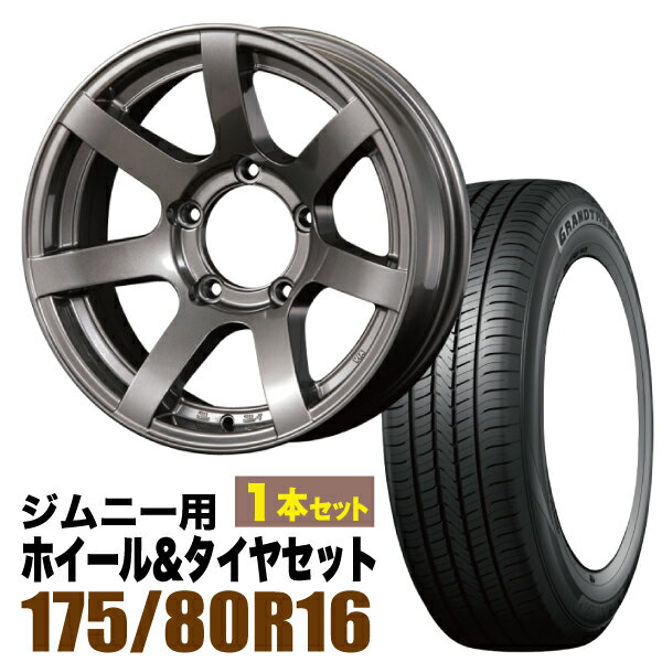 1ȡMUD-S7 Jimny 5.5J-20 ᥿å DUNLOP GRANDTREK PT5 175/80R16 91S2...