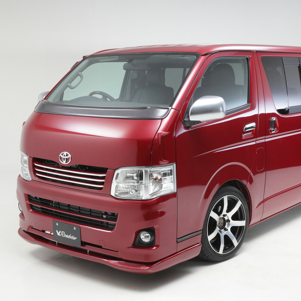 楽天市場】ハイエース 100系 バン（フロントスポイラー｜外装・エアロ