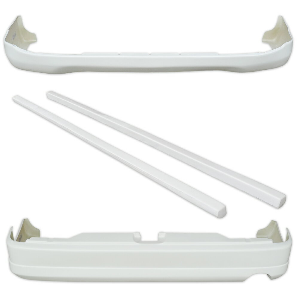 ハイエース 200系 4型 標準 エアロ 【3点セット】 フロントハーフスポイラー サイドステップ リアバンパー ORIGIN Labo. オリジンラボ RUGGER MODEL FRP エアロ hiace フロントスポイラーパーツ 外装 エクステリア フルエアロ