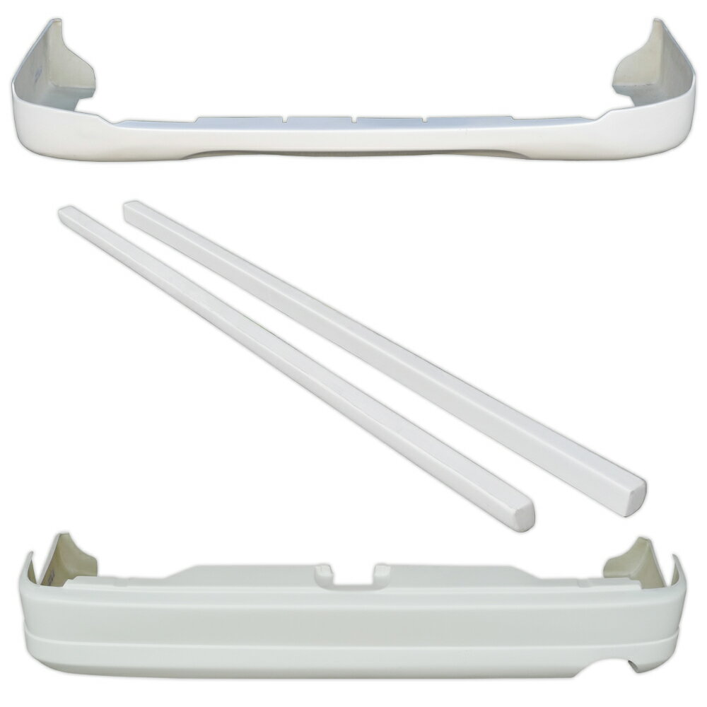 200系 ハイエース 3型 【3点セット】 標準ボディ ORIGIN Labo. オリジンラボ RUGGER MODEL FRP エアロ カスタムパーツ カー用品 外装 エクステリア フロント ハーフエアロ ハーフ スポイラー リップ バンパー フルエアロ