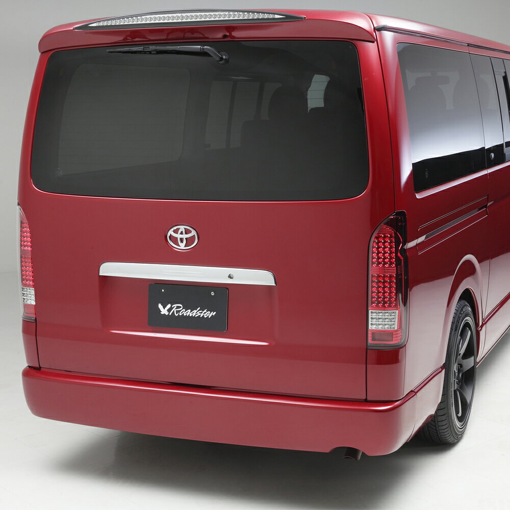 ハイエース 200系 リアスムージングバンパー 標準 ORIGIN Labo. オリジンラボ FRP エアロ hiace リアスポイラー カスタムパーツ カー用品 外装 エクステリア リア バンパー スポイラー バンパー ステップ無し スムース