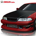 JZX100 マーク2 全年式 フロントバンパー ストリームライン オリジン ORIGIN Labo オリジンラボ FRP エアロ カスタム パーツ カー用品 外装 エクステリア おしゃれ かっこいい 最新 フロント バンパー 冷却 張り出し マークツー マークII MARK II 100系