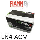 FIAMM フィアム 輸入車用バッテリー 国産車用バッテリー eco FORCE AGM 7906201 LN4AGM VR800 800CCA 315x175x190 2年もしくは4万キロ走行保証