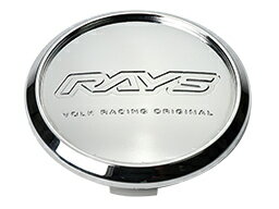 RAYS センターキャップ 正規品 4枚セット 1台分 No.6 VR CAP MODEL-02 Chrome レイズ VolkRacing ヴォルクレーシング ボルクレーシング