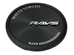 RAYS センターキャップ 正規品 4枚セット 1台分 No.9 WALTZ CAP BK/BK レイズ WALTZ FORGED ヴァルツ フォージド