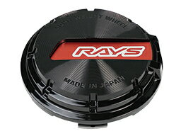 RAYS センターキャップ 正規品 4枚セット 1台分 No.15 GL CAP BK/RD レイズ gramLIGHTS グラムライツ