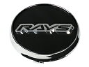 【最大2,000円OFF】RAYS センターキャップ 正規品 4枚セット 1台分 No.25 GENERAL CAP V1 Low BK/Chrome レイズ VERSUS ベイス HOMURA ホムラ TEAM DAYTONA チームデイトナ