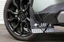 JAOS マッドガード V フロントセット ブラック RAV4 50系・RAV4 50系 AdventureMUD GUARD3 BLACK FRONT RAV4 19+