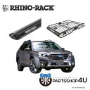 【期間限定・セット特価】【RHINO-RACK】 ライノラック スバル アウトバック(型式BT5 X-BREAK EXのみ)用XTray Large & VOR...