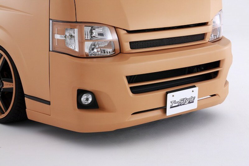 ハイエース200系ナロー用ワイドルックバンパー グリル ハーフスポイラー リップ ハイエース200系ナロー用ワイドルックバンパー グリル ハーフ
