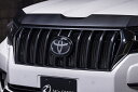 M'zspeed PRADO 150 対応フロントグリル(ABS製)カメラ有 プラド 改造 カスタム パーツ 用品 メーカー直送の為代金引換不可(2)