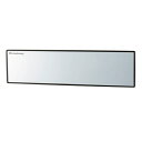 【車用ワイドルームミラー】ナポレックス BW-866 300mm 平面鏡 アルミ鏡 BW866 カー用品 車用ルームミラー バックミラー 広角 クローム ゴム グリップ 死角 確認 巻き込み 斜め後ろ 高精度 旅行 ドライブ 行楽 観光 レジャー 長距離 快適 安心 NAPOLEX