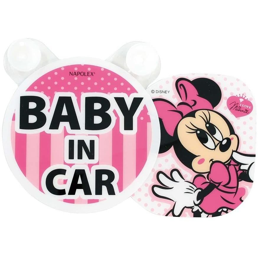 ミニーマウス スイングメッセージ BABY IN CAR 安