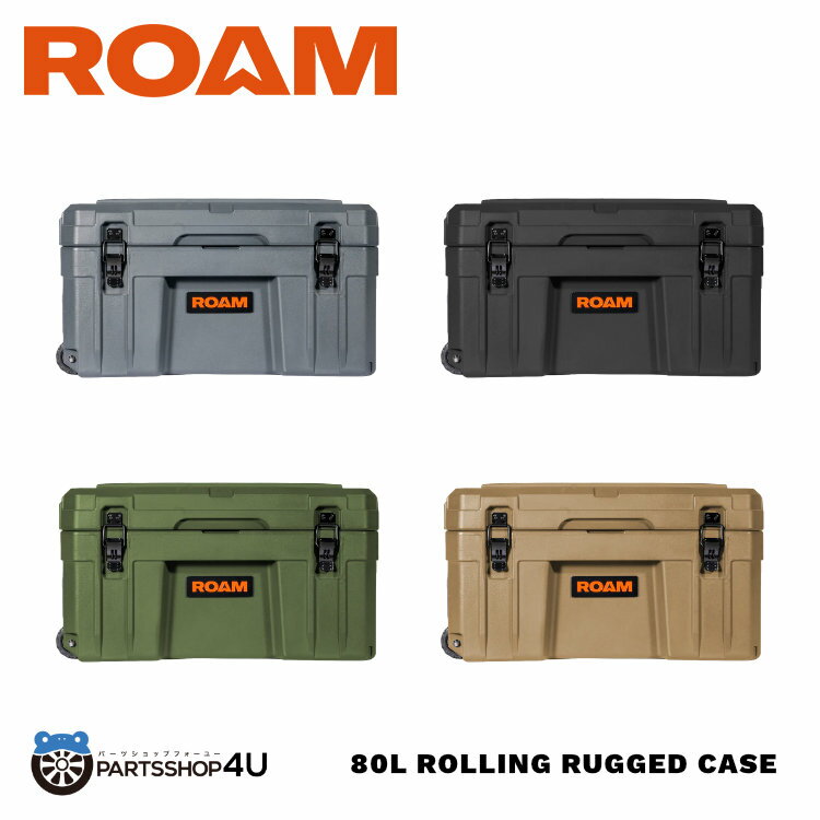 ROAM 饮åɥ 80L Rolling Rugged Case BLACK SLATE ȥɥ Ǽ    롼եå  ɿ ɿ  ä ꥫ  Ρܡ  box