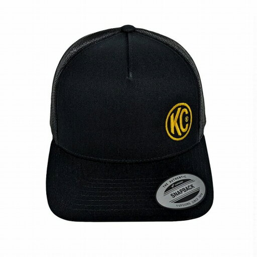 KC HiLiTES KC Curved Bill Trucker Hat - Black - One Size キャップ KC HiLiTES KC Curved Bill Trucker Hat - Black - One Size キャップ