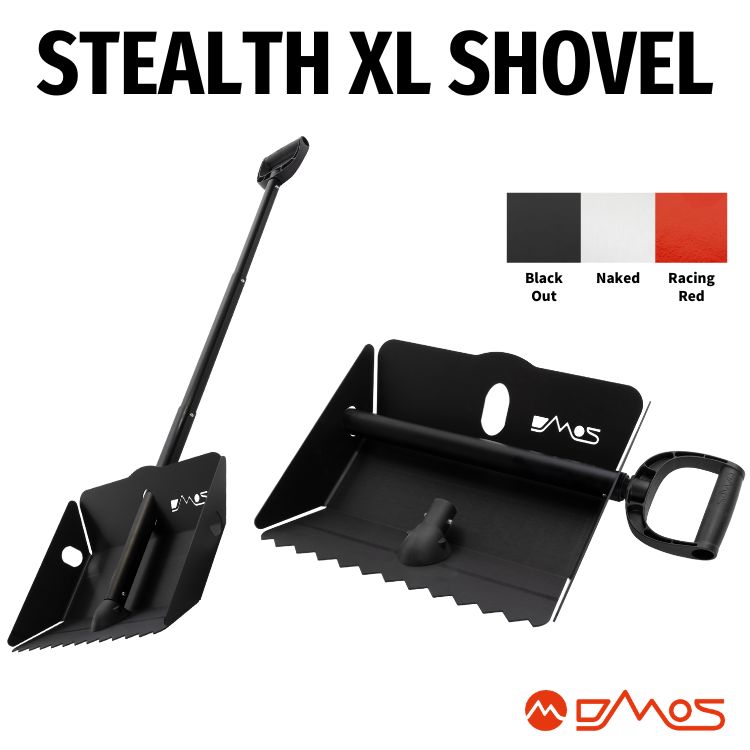 DMOS ディモス 折りたたみシャベル THE STEALTH XL SHOVEL バックカントリー パークディガー 雪かき 大きいサイズ ア…