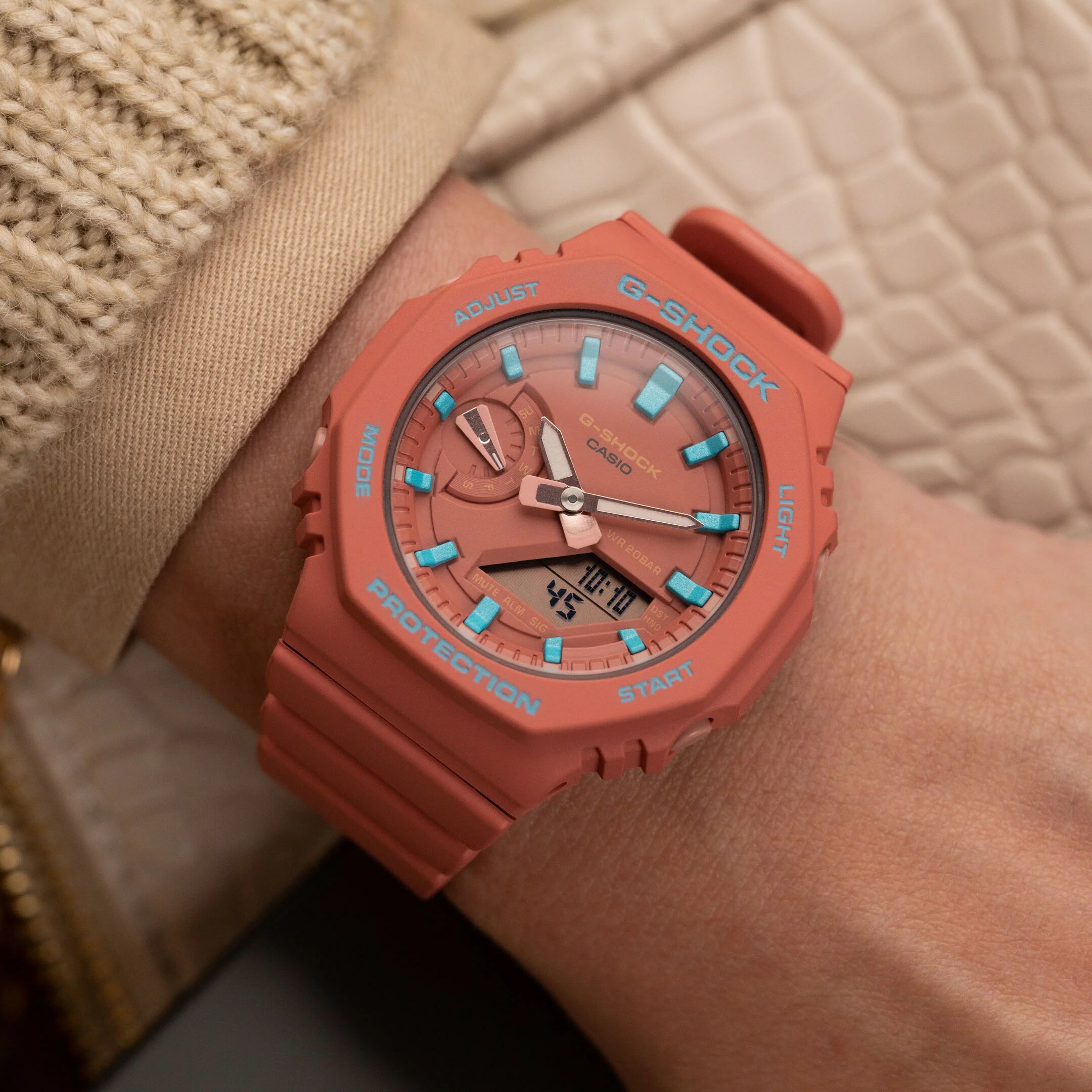 Gショックミニ 【最大2,000円OFF】G-Shock CasiOak Mini Coral Reef (カシオークミニ/コーラル)G-Shockシリーズ　Gショックミニ IFLW ウォッチ 腕時計1本 防水 rolex ロレックス インテリア 収納 フランクミューラー オメガ ルイヴィトン グッチ ブライトリング カシオ GMA-S2100