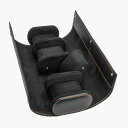 【IFLW】ウォッチロール 4本用Saffiano Black (ブラック) 腕時計 ウォッチケース本革 牛革 レザー エンボス 型押し 持ち運びコンパクト 時計 収納インテリア ラグジュアリー 高級感 サフィアーノレザーWatch Roll rolex ロレックスIFL Watches