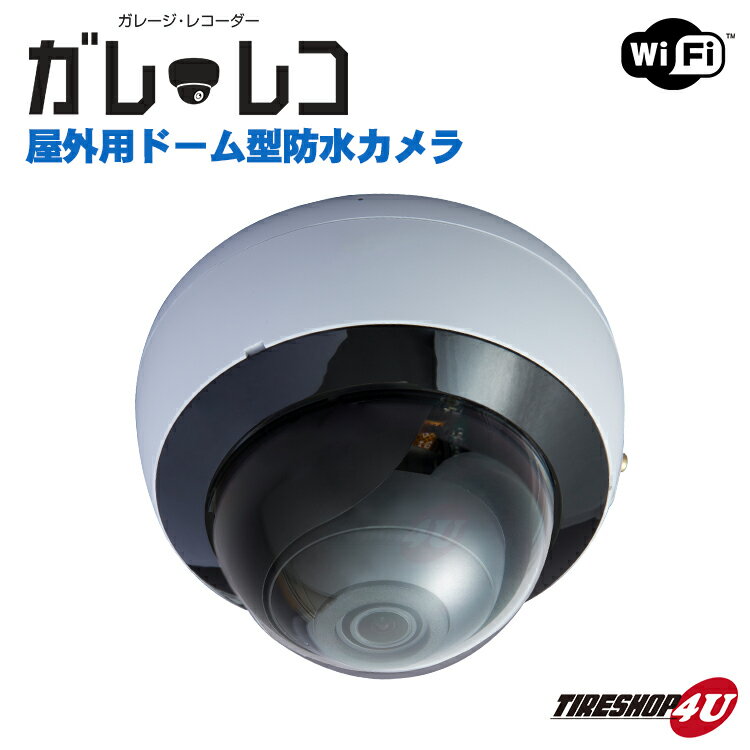 HIKVISION ハイクビジョン（ 屋外 対応 防犯カメラ ）品番：EX-2121G1+SD ガレージ用 防犯カメラ DIY 取付 Wi-FI 接続対応（ 記録用 SDカード 付属 ）ドーム型 wi-fiカメラ 防水　200万画素（1920x1080）FullHD フルハイビジョン 新築 スマホ 倉庫 ペット