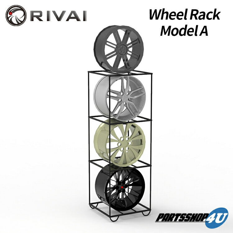 (楽天ランキング1位獲得) 送料無料 新品 ホイールラック A 3段 ラック Wheel Rack ディスプレイ アルミホイール展示 タイヤ屋さん/ホイール屋さん/カー用品店 20インチ/19インチ/18インチ/17インチ/RIVAI/Exizzle-Line/エクシズルライン