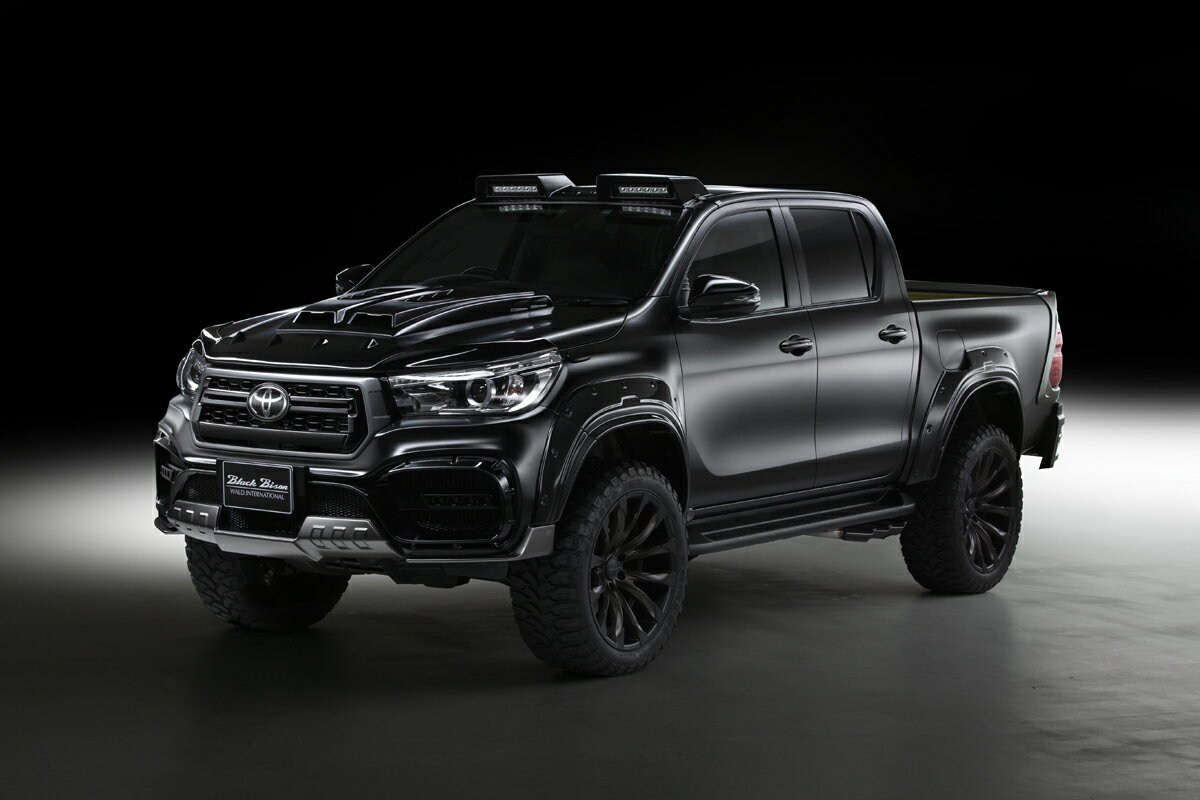 【最大P47倍】HILUX 125 前期 H29.9からR2.7 WALD SPORTS LINE BLACK BISON EDITION 3Pキット (F, R, O..