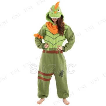 【取寄品】 コスプレ 仮装 SAZAC(サザック) 着ぐるみ FORTNITE(フォートナイト) レックス M 【 パジャマ メンズ 衣装 レディース ハロウィン キグルミ パーティーグッズ 可愛い コスチューム アニメ 男性用 かわいい 大人用 女性用 きぐるみ 余興 男女兼用 】