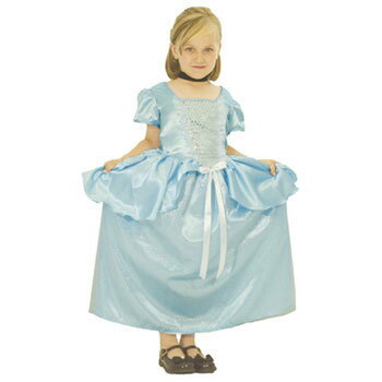 コスプレ 仮装 シンデレラドレス 子供用 M 【 コスプレ 衣装 ハロウィン 仮装 コスチューム 子供 アニメ キッズ ディズニープリンセス ..
