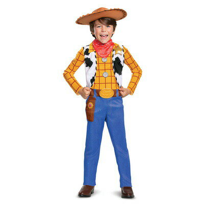 コスプレ 仮装 ウッディ クラシック 子供用 S (4-6) 【 コスプレ 衣装 ハロウィン 仮装 コスチューム 子供 アニメ ディズニー グッズ キッズ トイストーリー こども 正規ライセンス品 パーティーグッズ 公式 トイ・ストーリー 男の子 ピクサー 子ども用 】のサムネイル