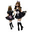 コスプレ 仮装 コスプレ メイド 猫耳メイド 【 コスプレ 衣装 ハロウィン 仮装 レディース メイド服 パーティーグッズ 大人用 余興 コスチューム 女性用 ウェイトレス ウエイトレス 】