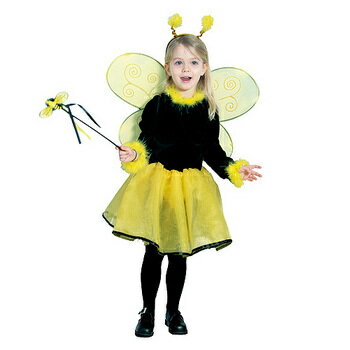 コスプレ 仮装 プリティーハニービーHoneyBee 子供用 S 【 コスプレ 衣装 ハロウィン 仮装 コスチューム 子供 蜂 こ…