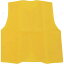 【取寄品】 衣装ベース(ベスト) 身丈45cm 黄 【 競技用グッズ ユニフォーム 小学生 運動会用品 】