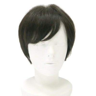 ピュアショート ダークブラウン 【 かつら 女性用 自然 レディース ファッションウィッグ 】