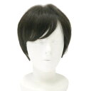 ピュアショート ダークブラウン 【 レディース 自然 かつら 女性用 ファッションウィッグ 】