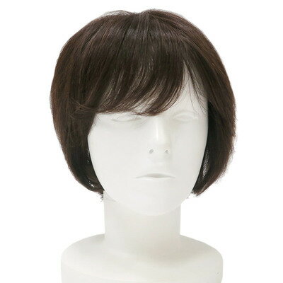 ボブショートナチュラルブラウン 【 女性用 自然 かつら レディース ファッションウィッグ 】