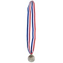 銀メダル 【 競技用グッズ 演出 運動会用品 パーティーグッズ イベント用品 小学生 パーティー用品 表彰 トロフィー 宴会グッズ 記念品 盛り上げグッズ 】