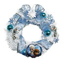 アナと雪の女王 ミニリース 20cm 【 ディズニー グッズ リース 玄関 アナと雪の女王 ドア飾り クリスマス飾り 雑貨 パーティーグッズ 装飾 デコレーショ...