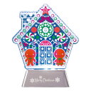 【取寄品】 LEDフラッシュプレート お菓子の家 16cm 【 店先 雑貨 パーティーグッズ 装飾 モチーフライト 店内 店舗 卓上 デコレーション クリスマス...