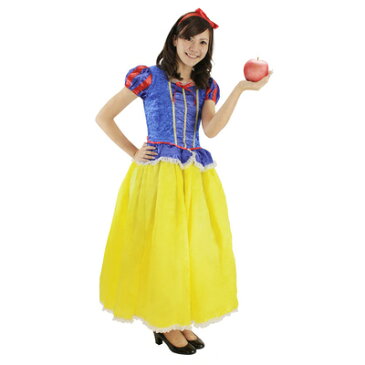 【あす楽12時まで】 コスプレ 仮装 Snow White 白雪姫 (スノーホワイト) 大人用 【 コスプレ 衣装 ハロウィン 仮装 コスチューム ディズニープリンセス グッズ ドレス 白雪姫 大人 正規ライセンス品 パーティーグッズ 童話 公式 余興 レディース おとぎ話 女性用 】