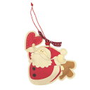 クッションオーナメント サンタ 【 雑貨 クリスマスパーティー パーティーデコレーション パーティーグッズ 壁掛け 装飾 ウォールデコ クリスマス飾り 吊るし飾...